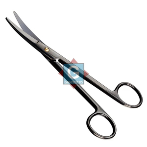 Ciseaux chirurgicaux professionnels en acier inoxydable pour salle d'opération, finition satinée, pour usage infirmier - Product Image 1