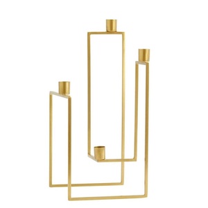 Candelabro Moderno de Metal Negro de 5 Brazos, Portavelas de Estilo Nórdico, Forjado a Mano, para Velas Cónicas, Centro de Mesa para Hogar y Bodas - Product Image 6