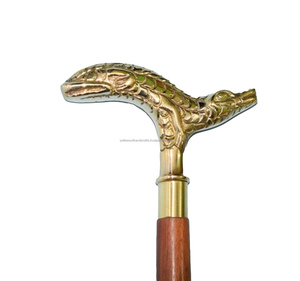 <b>Antique</b> Designer Personalized Wooden Folding <b>Walking</b> <b>Stick</b> Cane Handmade Decorative Brass Handle Nautical <b>Walking</b> <b>Stick</b> - Product Image 5