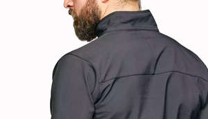 Chaqueta Softshell Unisex al por Mayor 2026, Forro Polar de Lona, Cierre de Cremallera, Ligera, Impermeable, Diseño de Logotipo Personalizado, OEM - Product Image 4