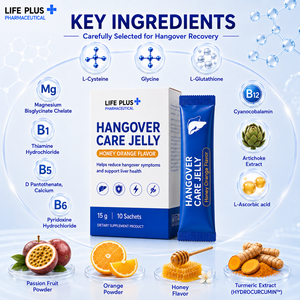 Complément Alimentaire en Sachet pour Soins Post-Soirée, Gelée Vitaminée au Miel et à l'Orange, Agent Gélifiant, Soutien Hépatique, OEM ODM Privé - Product Image 2