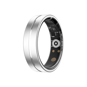 Anillo inteligente impermeable 5ATM de acero inoxidable, monitor de actividad física con control por gestos, monitor de salud para iOS y Android - Product Image 4
