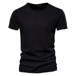 เสื้อยืดผู้ชายคุณภาพสูง ผ้าฝ้าย 100% สกรีนลายตามสั่ง ออกแบบโลโก้แบรนด์ของตัวเอง เสื้อยืดสีขาว ไซส์ใหญ่ เสื้อยืดลายกราฟิกสำหรับผู้ชาย - Product Image 3
