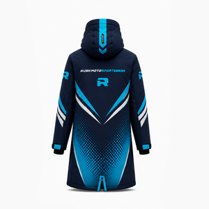 Vestes longues en textile imperméables pour l'hiver, vêtements décontractés, prix raisonnable, vestes longues en textile avec impression de logo personnalisé - Product Image 6