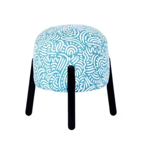 Puf otomano minimalista moderno para sala de estar y dormitorio, muebles de Villa de Hotel, tela de buen precio para apartamento - Product Image 3