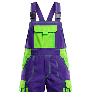High Visibility Reflective Breathable CE Certified Premium Quality Workwear Dungarees for <b>Men</b> Custom Sizes Available - Product Image 3