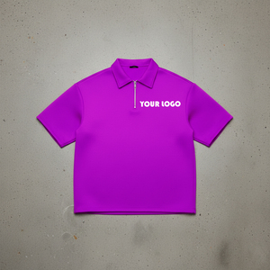 Polo Personalizado con Logotipo Personalizado Multicolor para Hombre, Camiseta Polo de Golf de Manga Corta con Cierre y Cuello en V, Texturizada - Product Image 6