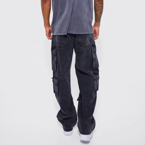 Pantalones Vaqueros Baggy Personalizados para Hombre, Diseño Exclusivo, Lavado, Estilo Denim, Tallas Grandes para Hombre y Joven - Product Image 6