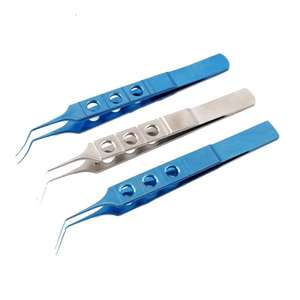 Pinzas Oftálmicas Quirúrgicas para Microcirugía Ocular, Implantes Denticulares, Aprobadas por CE, Juego de Instrumentos Oftálmicos Manuales de Clase I - Product Image 1