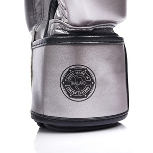 นวมชกมวยไทย Fairtex หนังวัวแท้ สำหรับฝึกซ้อม, นวมคิกบ็อกซิ่งแบบเต็มนิ้ว, นวมซานด้า MMA - Product Image 5