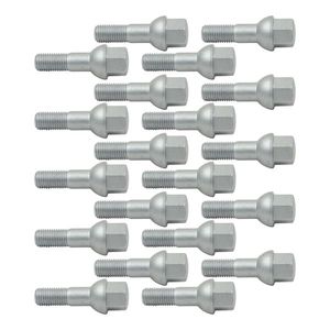 20 boulons de roue M12 x 1,5 compatibles avec les modèles Mercedes-Benz W202 W203 CL203 W124 W210 R170 R171 A1244000170 A2034010270 - Product Image 5