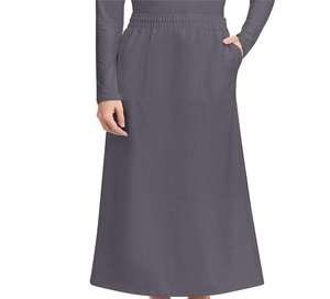Fashionable Front <b>Elastic</b> Belt <b>Skirt</b> Hospital Medical Uniform Soft Fabrics XS-4XL Size Latest Style Women's Scrub <b>Skirts</b> Set - Product Image 1