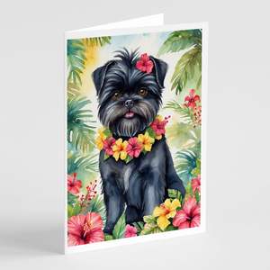 Affenscher luau การ์ดอวยพรบรรจุ8ใบ A7แปลกขนาด5x7พร้อมซอง - Product Image 1