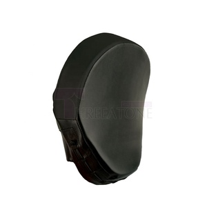 Protège-poignets de boxe en cuir courbé, mousse double couche pour absorption des chocs, soutien du poignet, ajustement réglable, pour le kickboxing, respirant en hiver - Product Image 2