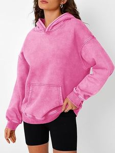Sudadera con Capucha Personalizable con Logotipo 2026, Estilo Urbano, con Bordes Desgastados y Efecto Lavado Ácido, Moda Urbana, Unisex, Holgada - Product Image 4