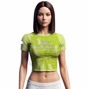 Camisetas cortas de alta calidad para mujer, las más vendidas, ropa de moda, camisetas cortas cómodas para mujer a bajo precio - Product Image 1