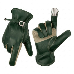 Nouveaux gants de conduite en cuir de vachette, de chèvre et de mouton de qualité supérieure, nouvelle mode, pour hommes, anti-gel, antidérapants, résistants aux coupures, en PVC - Product Image 2