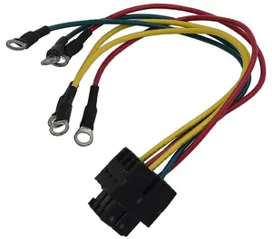 Made in China iso Harness adapter for Toyota car 6 pin radio wire harness with canbus compatible with Toyota Camry Corolla