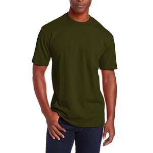 Unisex O-Neck Short Sleeve Fine Jersey <b>T</b>-<b>Shirts</b> 100% Ring-Spun Cotton Breathable Quick Dry Plain Solid Tees Bulk Wholesale <b>Pack</b> - Product Image 1