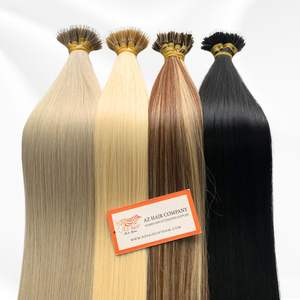 ผมต่อปลายนาโนเคราตินแท้100% ผมย้อมสีผมตรงผมต่อติดหนังกำพร้าแนวยุโรป - Product Image 6