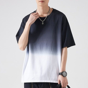 เสื้อยืดผู้ชายแบบ OEM สั่งทำได้ ขายส่ง คุณภาพสูง สไตล์ใหม่ เสื้อยืดแบรนด์ใหม่พร้อมสตรีทแวร์แบบกำหนดเอง 250 GSM - Product Image 3