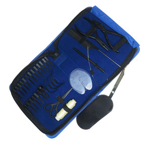 Kit de Herramientas de Extensión de Cabello de Acero Inoxidable de Primera Calidad con Pinzas para Estilistas, Instalación Profesional de Extensiones de Cabello - Product Image 4