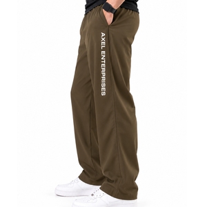 <b>Men's</b> Relaxed Fit Casual <b>Trousers</b> With <b>Elastic</b> <b>Waist</b> Straight Leg Everyday Pants Comfortable Design Durable Fabric <b>Trousers</b> - Product Image 3