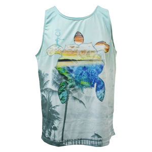 Men's 100% Cotton Gym Tank <b>Top</b> Hip Hop Style Sleeveless Loose Fit Knitted Sports Fitness Basketball Shirt Low Price - Product Image 2