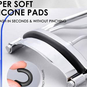 Kit de recourbe-cils miniatures jetables professionnels en acier inoxydable, logo personnalisé, utilisation en salon, emballage personnalisé (pas d'assemblage requis) - Product Image 5