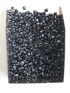 Espinela Negra Natural de 3MM, Corte Corazón, Gema Suelta de la Mejor Calidad para Joyería, Gemas de Montaña Roja - Product Image 4