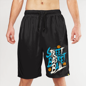 Pantalones Cortos Deportivos Casuales para Hombre de Secado Rápido, de Poliéster, con Estampado de Personajes de Robots y Cintura con Cordón Ajustable - Product Image 5