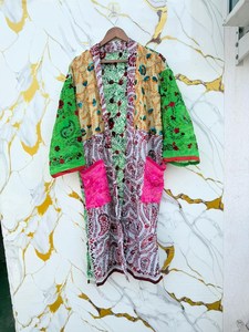 ชุดกิโมโนปักมือลายฟูลการี ชุดแต่งงานแบบดั้งเดิม ผ้าจอร์เจตต์ - Product Image 4