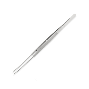 Pince à pansement droite dentelée de 18 cm en acier inoxydable, instrument chirurgical avec embouts pour le retrait de pansements et les soins des plaies - Product Image 5