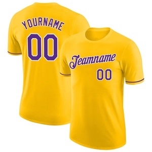 Wholesale Direct Manufacturing Industry Custom <b>Blue</b> <b>Red</b>-<b>White</b> Performance 100% Polyester Anti-Bacterial Quick Dry T-Shirt - Product Image 4