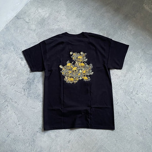 T-shirts graphiques streetwear personnalisés imprimés DTG, coupe ample, vintage pour hommes, 100% coton respirant, style streetwear - Product Image 4