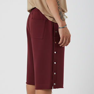 กางเกงขาสั้นผู้ชายรุ่นใหม่มาแรงปี 2026 ผ้าฝ้าย 100% เอวยางยืด ทรงสปอร์ต ระบายอากาศ แห้งเร็ว สไตล์สตรีทแฟชั่น รับสั่งทำ - Product Image 5