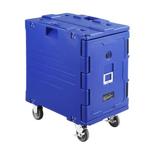 Contenitore Termico per Alimenti da 82 Qt con Chiusura a Fibbia, Caricamento Frontale, Scatola Termica per Catering in LLDPE, Attrezzatura per Ristoranti e Hotel - Product Image 2