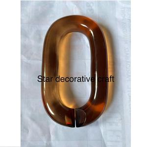 Chaînes en résine personnalisables pour femmes, maillons en G, bijoux de masque, vente en gros d'usine, chaînes sur mesure, pièces et accessoires spéciaux pour sacs - Product Image 2