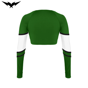 Uniformes de cheerleading vierges Bigetron Sports pour adultes, jaunes, personnalisables, avec strass, vente en gros à bas prix - Product Image 6