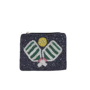Porte-monnaie multicolore fait main pour femmes avec broderie perlée, taille et couleur personnalisables pour tenues ethniques modernes et traditionnelles - Product Image 1