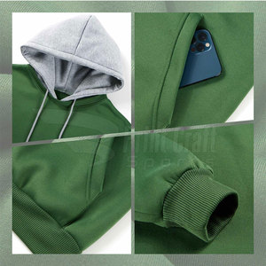 Sweat-shirts de baseball pour hommes en coton mélangé, matière durable, vente chaude, vêtements de sport - Product Image 4
