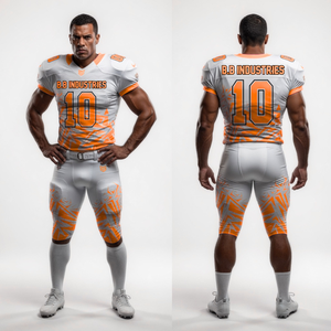 Camisetas de Fútbol Americano Personalizadas Premium, Tallas Grandes, Unisex, Mezcla de Spandex/Algodón, Manga Corta, Secado Rápido, Transpirables, para Verano - Product Image 5