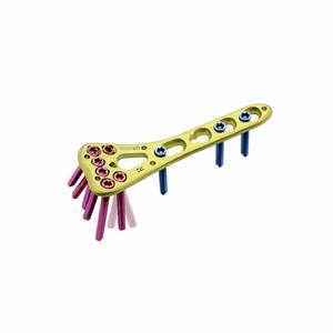 Placa de Bloqueo para Radio Distal 2.7/2.4mm, Placa Volar de Titanio de Calidad Premium, Todos los Orificios Disponibles, Implantes Óseos para Traumatología - Product Image 2