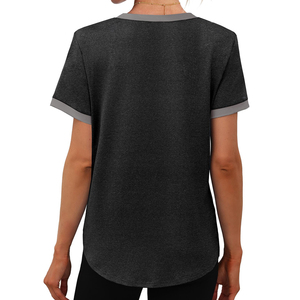 Camisetas de Fitness para Mujer, Moda Verano 2026, Venta al Por Mayor con MOQ Bajo, el Mejor Diseño, Camisetas de Gimnasio para Mujer - Product Image 2