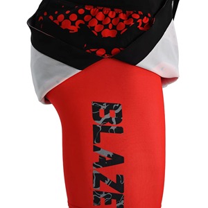 Shorts de combat BJJ MMA 2-en-1 avec impression personnalisée par sublimation, doublure de compression intégrée, grappling, Jiu-Jitsu brésilien, shorts No-Gi - Product Image 6