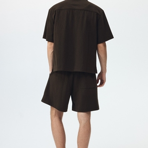 Shorts d'été pour hommes de haute qualité, conçus pour un confort quotidien avec effet dégradé, possibilité de personnalisation du logo, prix avantageux. - Product Image 2