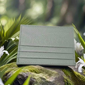 Tarjetero de Cuero Ligero para Hombre, Diseño Personalizable, Alta Calidad, Venta al Por Mayor, Duradero, Tarjetero de Cuero Económico - Product Image 5