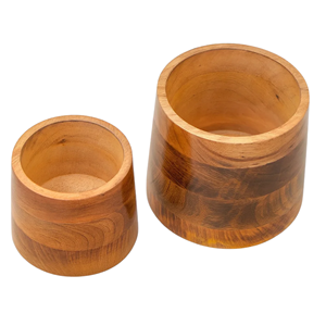 Maceta de madera natural al por mayor de Vietnam, maceta rústica para plantas y flores, maceta decorativa para plantas en maceta, decoración para el hogar y la oficina - Product Image 3