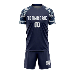 Ensembles de maillots et shorts de football professionnels en gros, OEM, haute qualité, respirants, en polyester, couleur et logo personnalisés, imprimés - Product Image 6