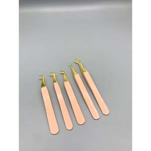 Pinzas de Precisión para Pestañas para Crear Abanicos de Volumen Perfectos - Product Image 1